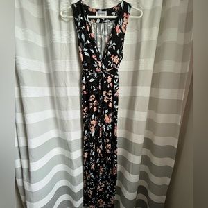 Motherhood maternity maxi dress Small